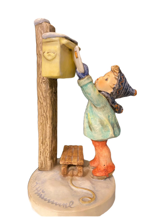 Vintage Goebel Hummel Figurines # 340- c –A letter to santa, TMK-5, 7.2" tall-EZ Jewelry and Decor