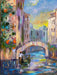 Roya Mansourkhani, A Sunny Day at Annecy, Original Oil Painting.-EZ Jewelry and Decor