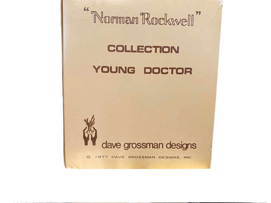 Norman Rockwell, The young doctor,  6" tall-EZ Jewelry and Decor