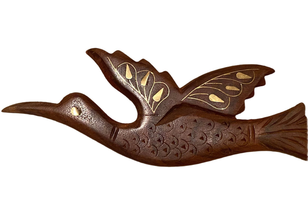 Six Wooden Handcrafted Birds, Wall Decor-EZ Jewelry and Decor