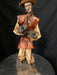 Vintage 3pc Folk Art Figurines,Paper Mache Figures.-EZ Jewelry and Decor