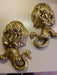 Vintage 2pc Mid Century Lion Theme Wall Decor By Universal-EZ Jewelry and Decor