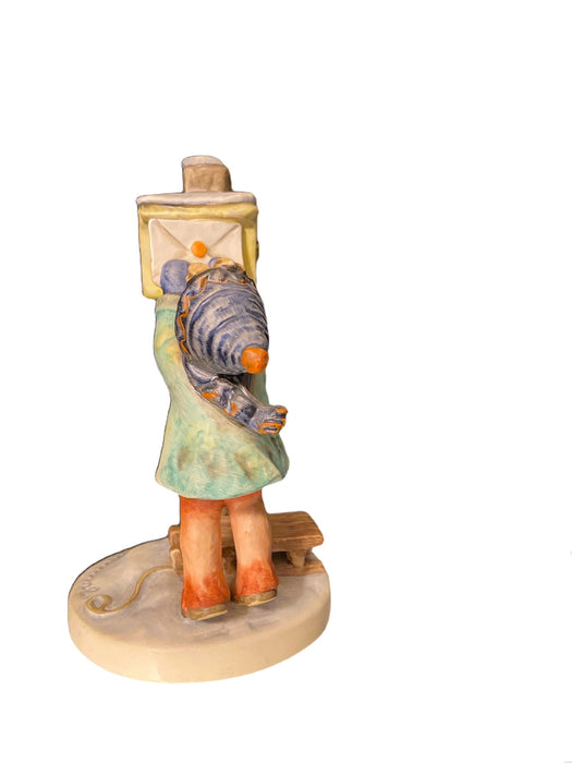 Vintage Goebel Hummel Figurines # 340- c –A letter to santa, TMK-5, 7.2" tall-EZ Jewelry and Decor