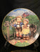 Vintage The Danbury Mint M J Hummel Plate- “ Little Companions” Collection- Country Crossroads-EZ Jewelry and Decor