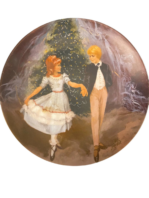 Viletta Fine China "Clara and Nutcracker"1st of Nutcracker Ballet Collection , 1978, Collector Plate , Ballet Collection,  Vintage Fine China Plate, 8.25”-EZ Jewelry and Decor