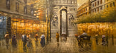 C. Kuij, Champs-Élysées, oil paining, 24”x36-EZ Jewelry and Decor