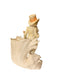 Rococo Bisque Porcelain Figurine, A young Man with Umbrella-EZ Jewelry and Decor