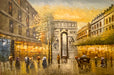 C. Kuij, Champs-Élysées, oil paining, 24”x36-EZ Jewelry and Decor