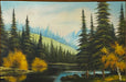 P. Gonzales, Framed Landscape Original Oil Painting. 31.5” x 41.5”-EZ Jewelry and Decor