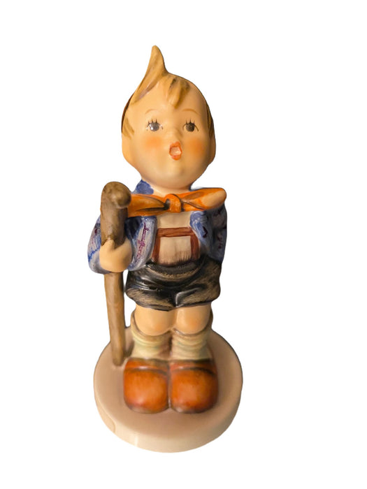 Vintage Goebel Hummel Figurines #16 2/0, Little Hiker , TMK 6-EZ Jewelry and Decor