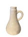 White Ceramic Vase/ Olive Oil Bottle/ Milk Bottle/Creamer. 5.75”T-EZ Jewelry and Decor