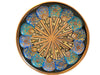 Hand Crafted, Hand Painted Persian Plate. Engraving & Paint on Copper.  Wall/ Art Décor. 11.25”-EZ Jewelry and Decor