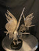 Roosters’ Fight, Two Sculptures, 9.5” tall, Hand crafted-EZ Jewelry and Decor