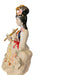 A Beautiful Geisha Playing Music Handcrafted, Hand Painted, Porcelain Statue, Signed By a Chinese Master.-EZ Jewelry and Decor