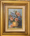 Mary Handers, Beautiful Flowers, Framed Original Oil Painting. 9” x 12”.-EZ Jewelry and Decor